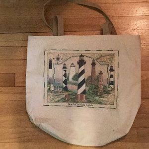 North Carolina lighthouse tote